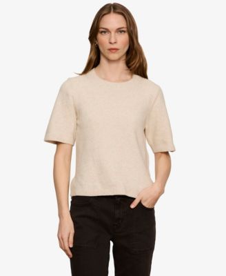 Petite Perfect Short-Sleeve Sweater T-Shirt
