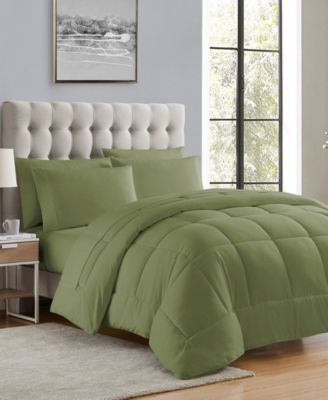 Luxury All-Season Solid 7-Piece Comforter Set, RV Queen