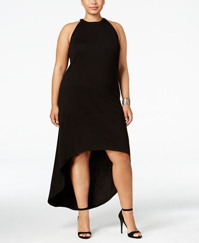 mblm by Tess Holliday Trendy Plus Size High-Low Dress