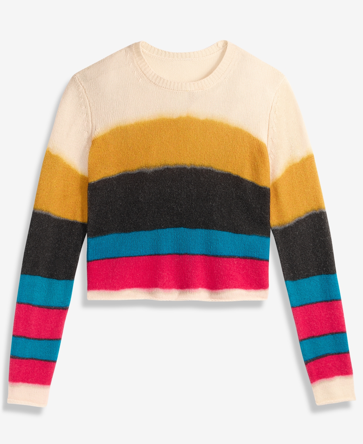 Jonathan Cohen X Macy's Women's Striped Crewneck Wool-Blend Sweater, Exclusive