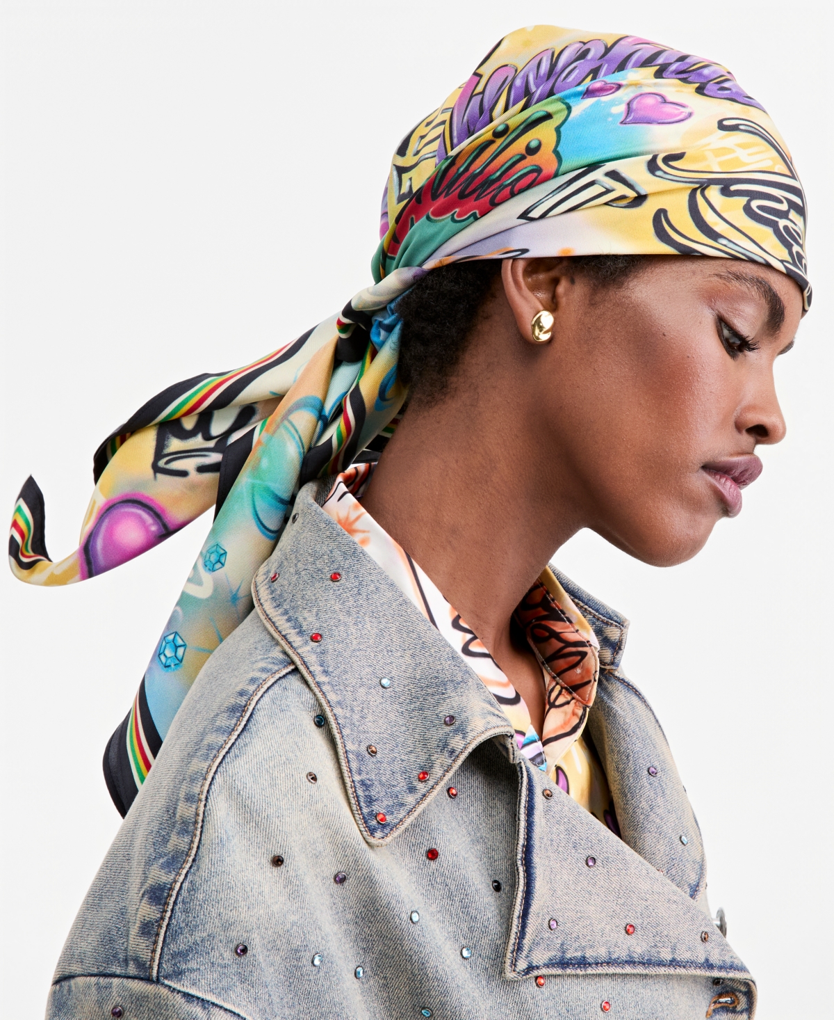 Theophilio X Macy's Women's Silk Printed Square Scarf, Macy's Exclusive
