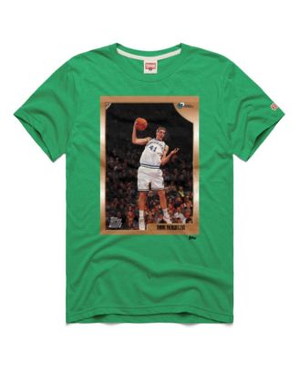 Men's and Women's Dirk Nowitzki Green Dallas Mavericks Topps Trading Card Player Tri-Blend T-Shirt