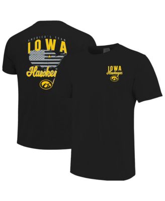 Men's Black Iowa Hawkeyes America's Team T-Shirt