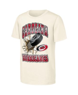 Big Boys and Girls Natural Carolina Hurricanes Breakout T-Shirt
