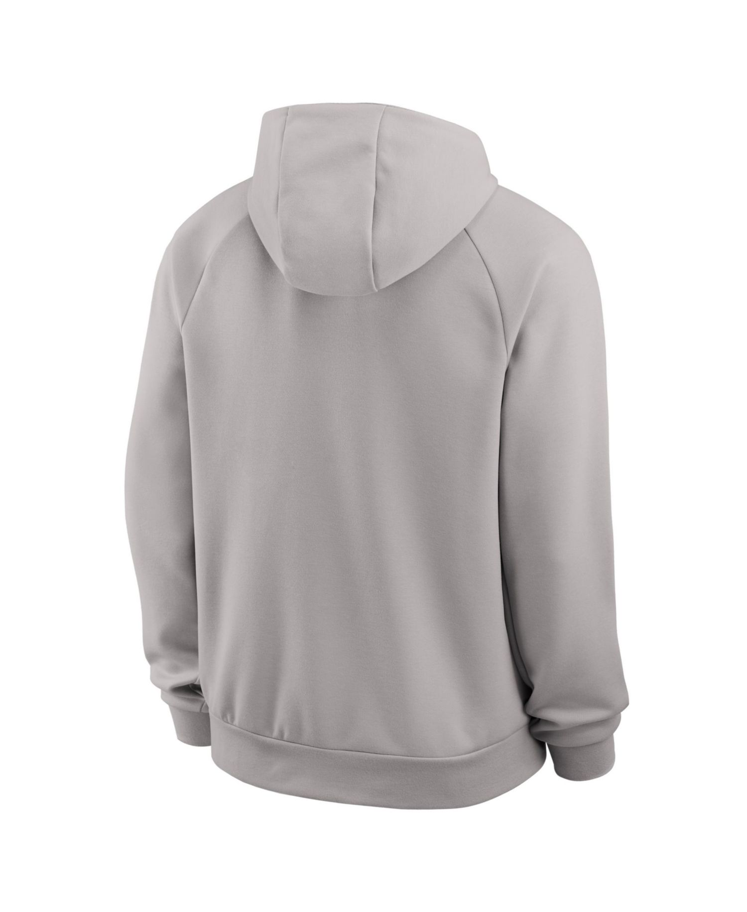 Men's Gray Michigan Wolverines Premium Performance Raglan Dri-FIT Hoodie
