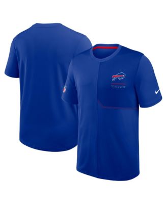 Men's Royal Buffalo Bills Sideline UV Dri-FIT Coaches Shirt