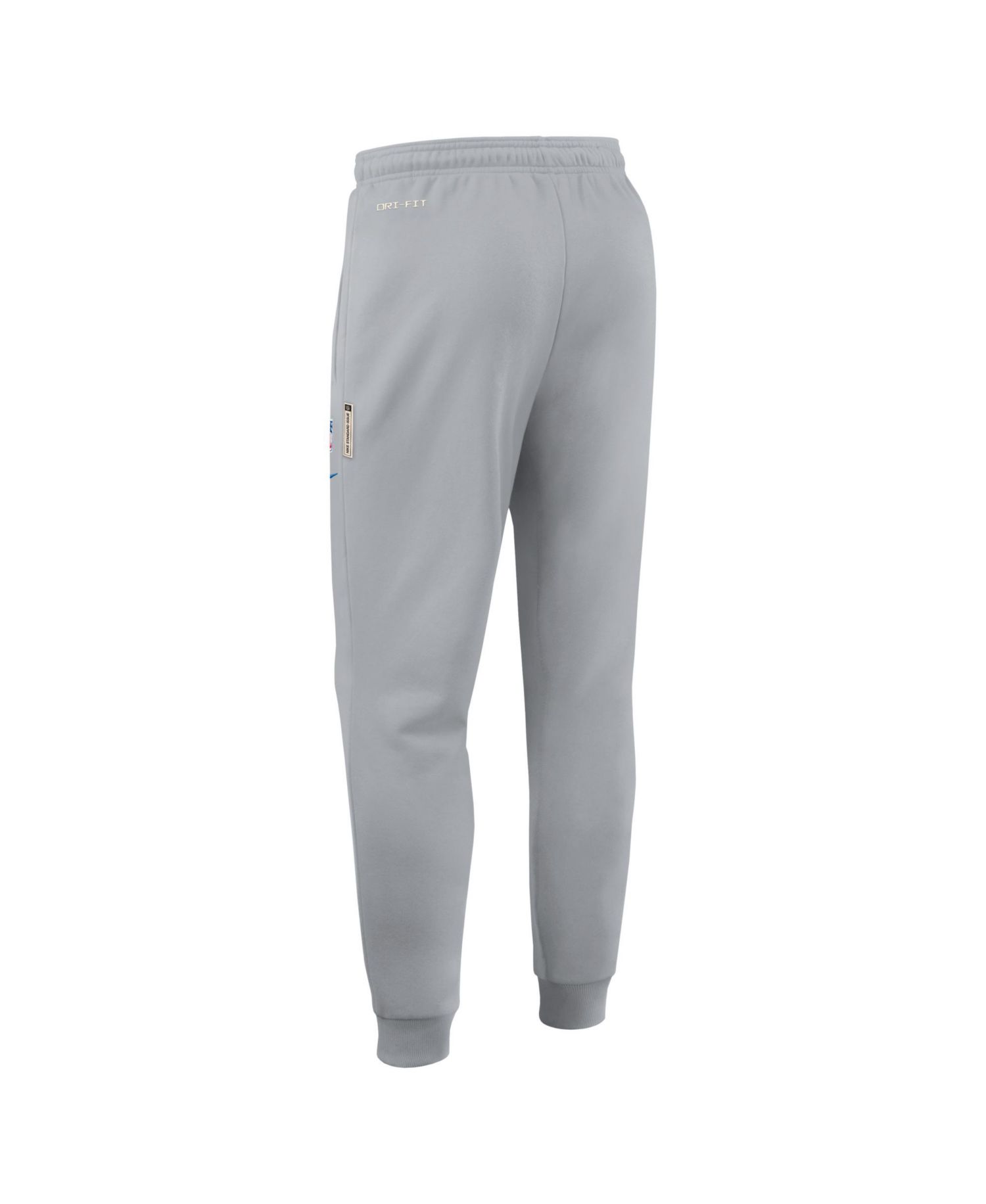 Men's Gray Detroit Lions Sideline Standard Issue Dri-FIT Taper Pants