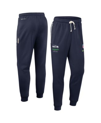 Men's College Navy Seattle Seahawks Sideline Standard Issue Dri-FIT Taper Pants