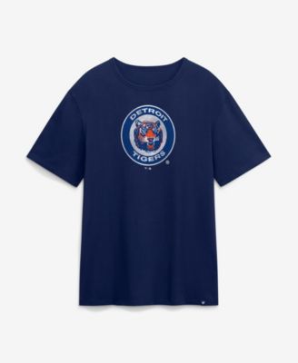 Men's Navy Detroit Tigers Vintage Logo Legacy T-Shirt