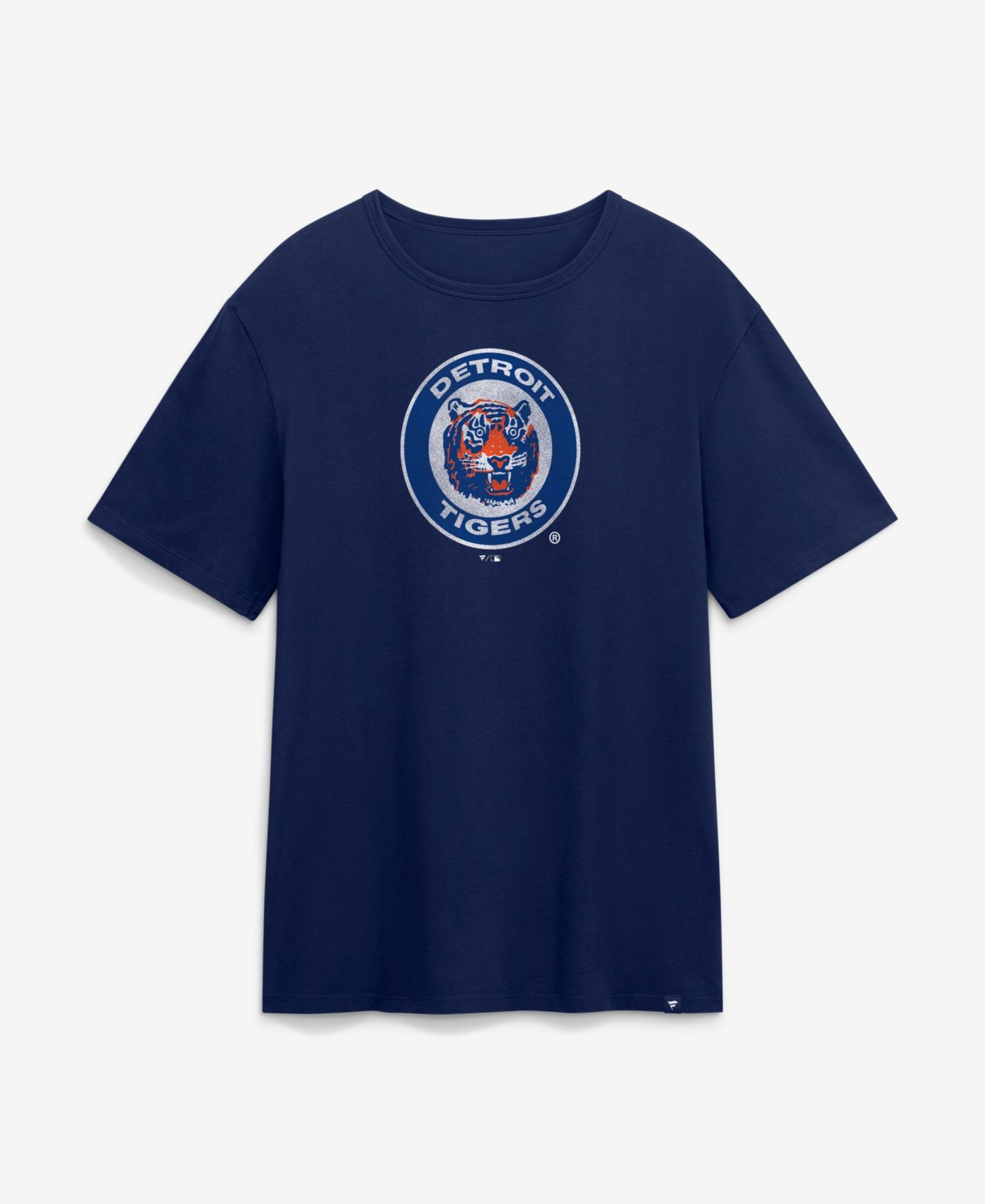 Мужская футболка Fanatics Navy Detroit Tigers Vintage Logo Legacy — фото 1