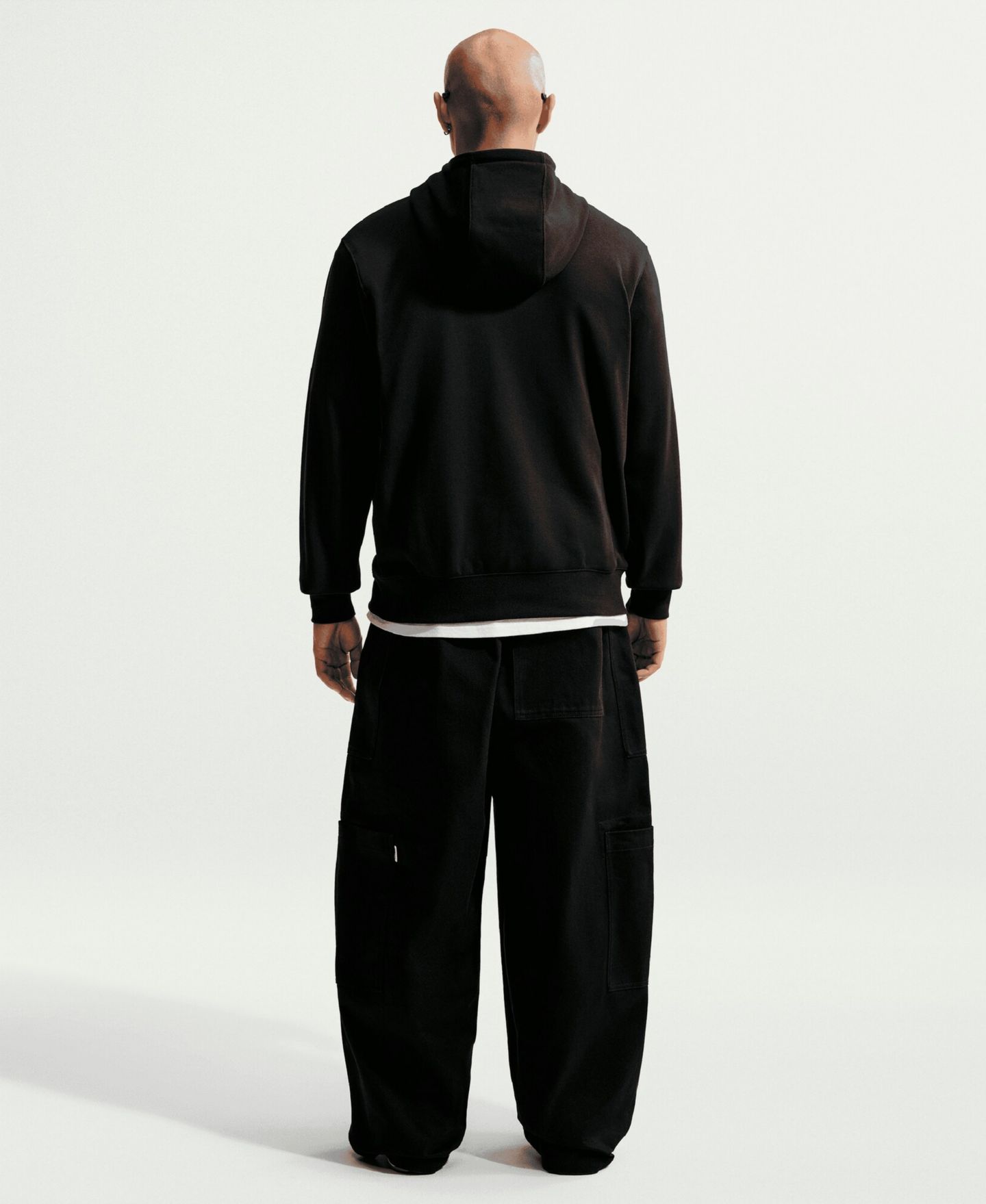 Мужское худи Nike Black Inter Milan Club Crest Fleece — фото 4