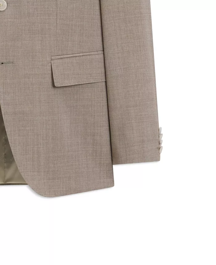 Men's Virgin Wool Two-Piece Slim-Fit Suit - thumbnail 7
