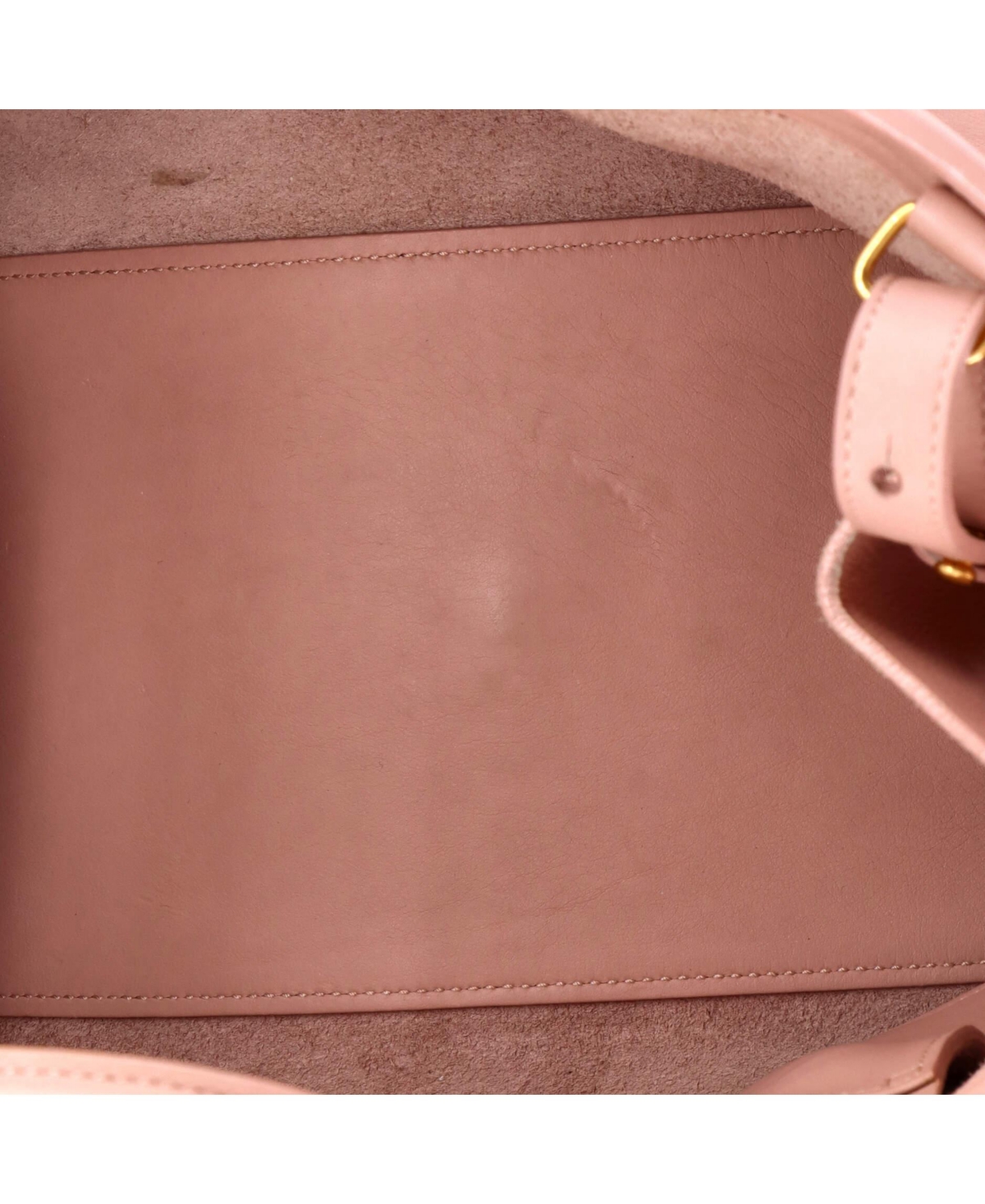 Pre-Owned Saint Laurent Small Monogram Cabas Leather
