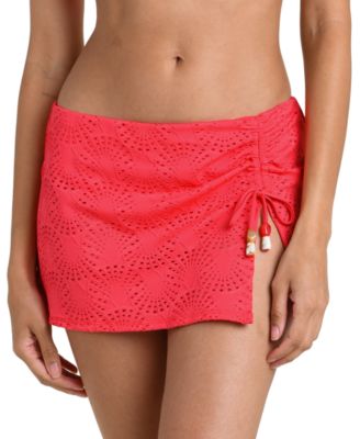 Women's Full-Coverage Swim Cover-Up Skirted Bottoms