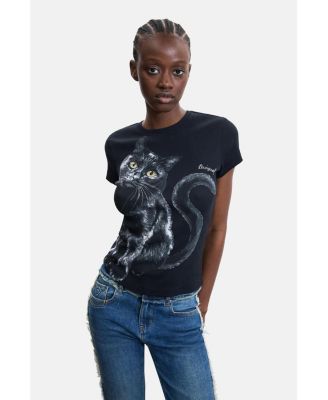 Women's Printed T-shirt 100% cotton