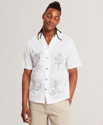 Men's Gallagr Regular-Fit Box Print Shirt