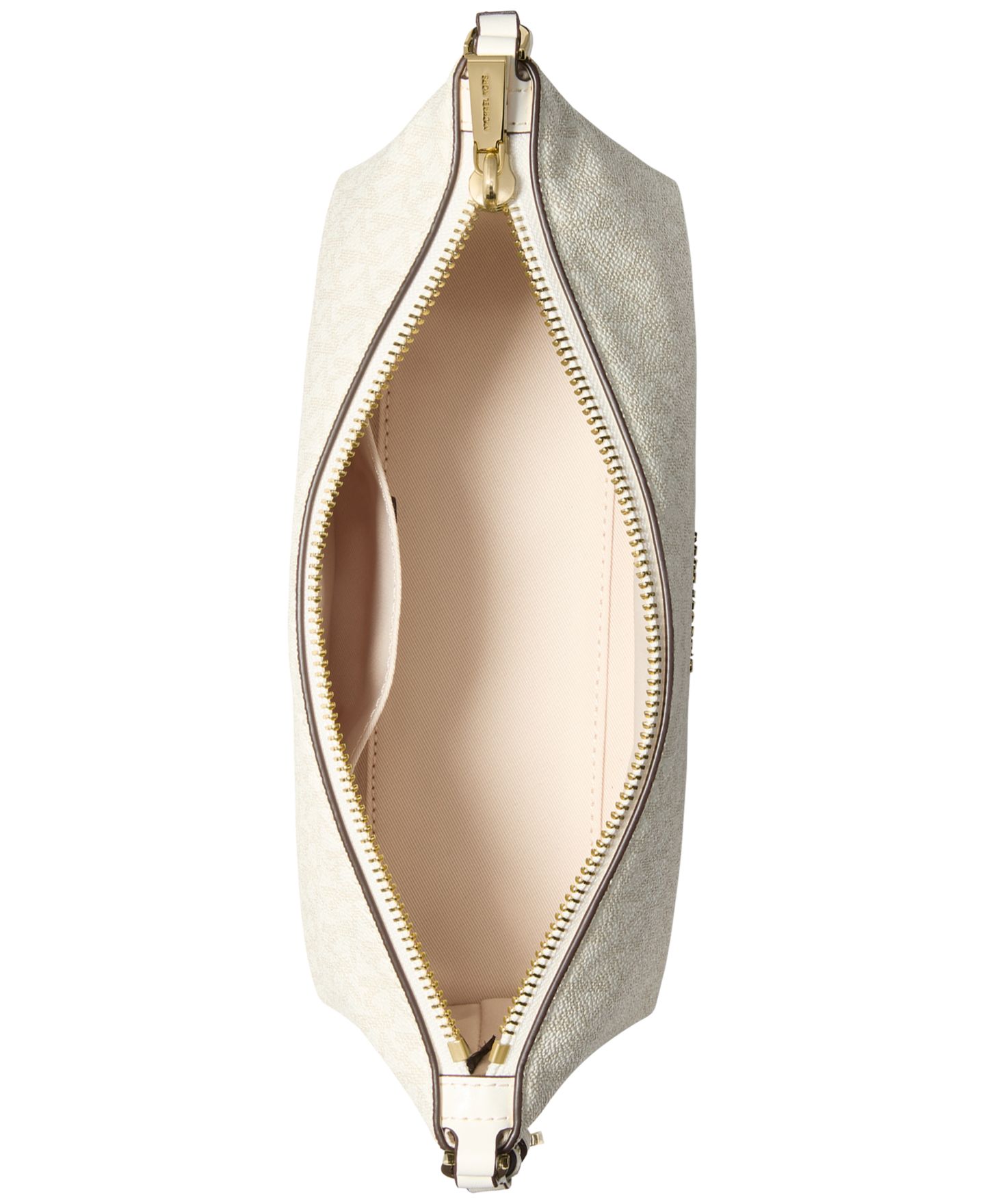 Женская сумка Michael Kors Laila Small East West Pouchette, цвет: Яичная скорлупа — фото 4