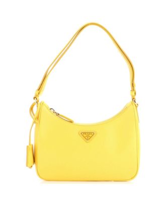 Mini Re-Edition Hobo Saffiano Leather