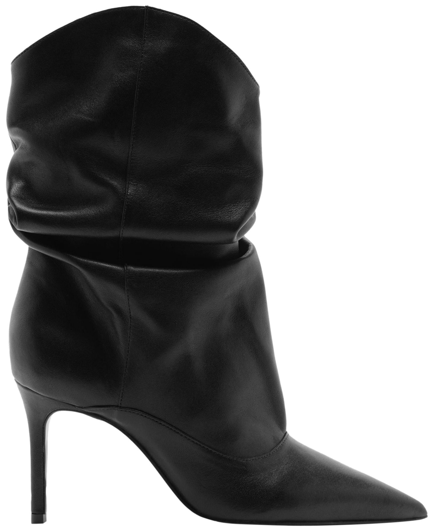 Женские ботинки Schutz Maryana Slouch Pointed Toe Dress Booties, цвет: Чёрный — фото 2