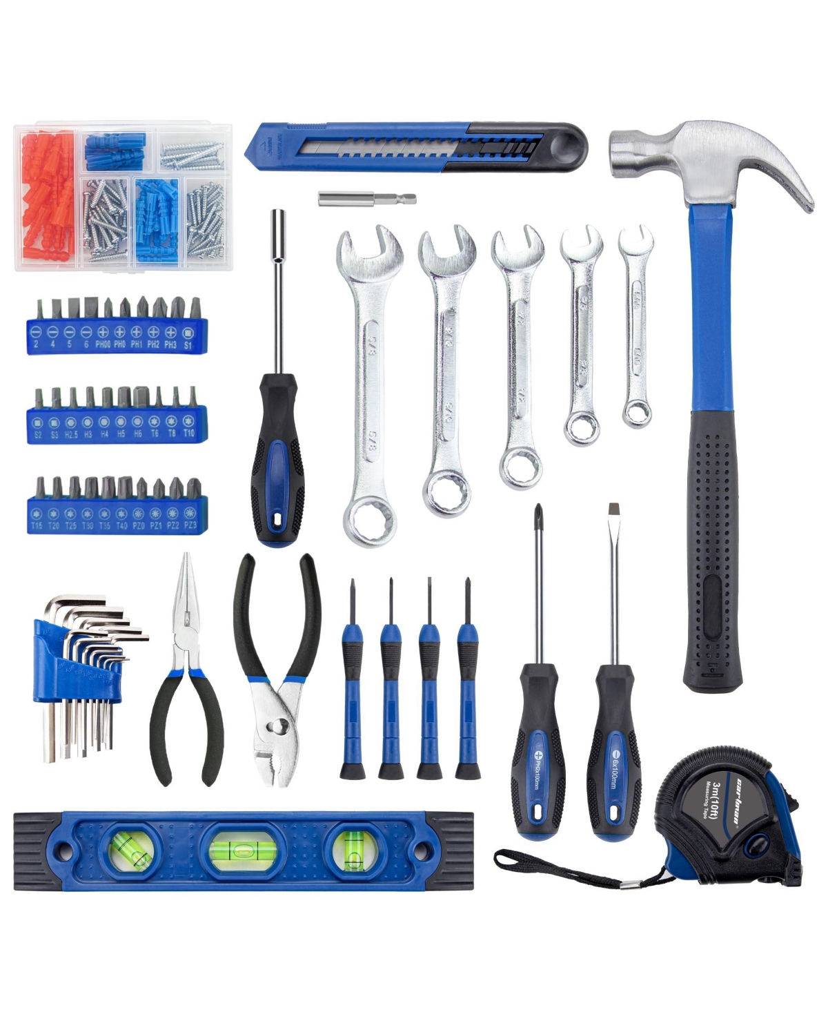 Xdovet Home Hand Tool Set Toolbox Household Repair Kit