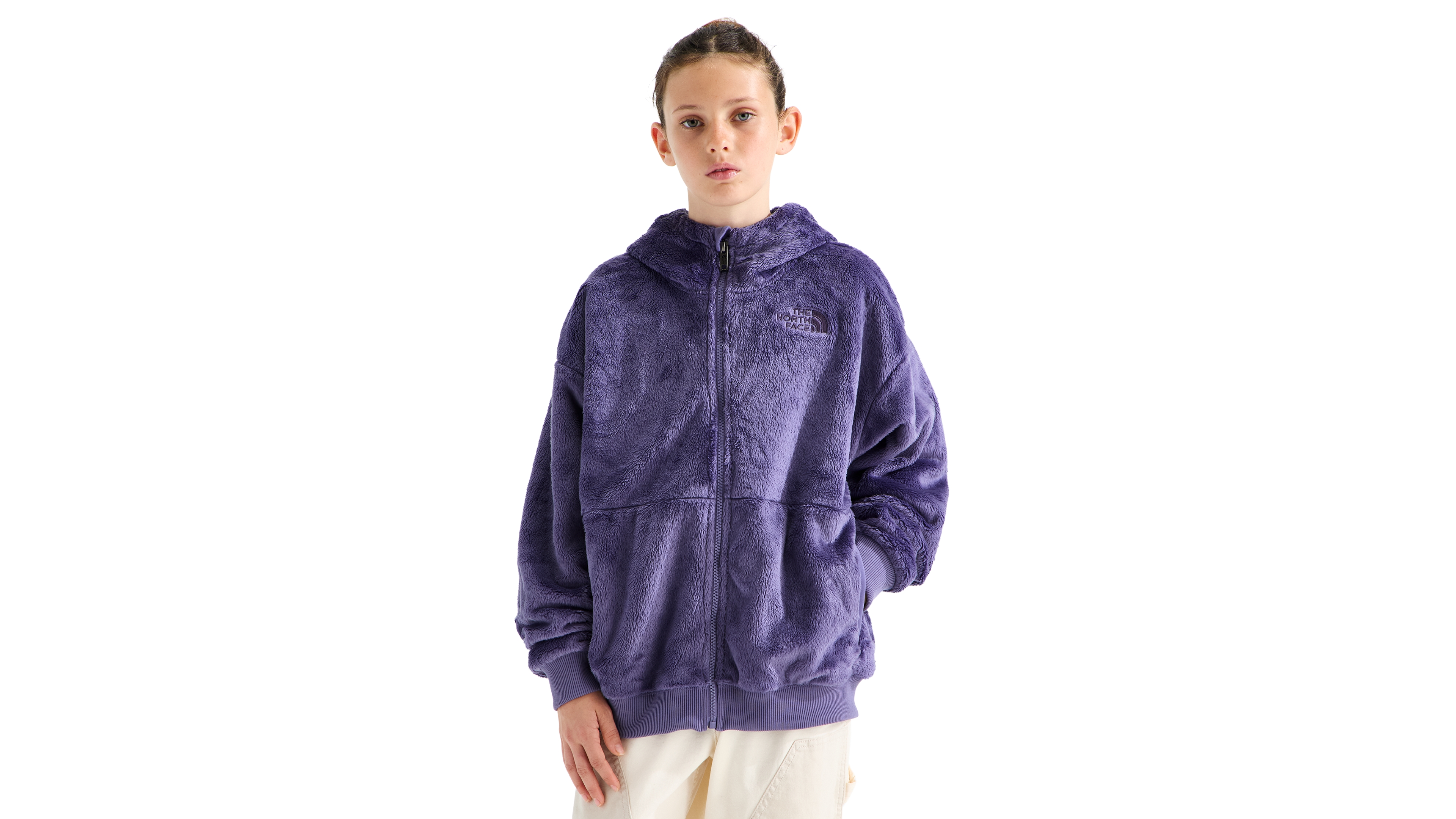 The North Face Big Girls Osito Full-Zip Fleece Hoodie