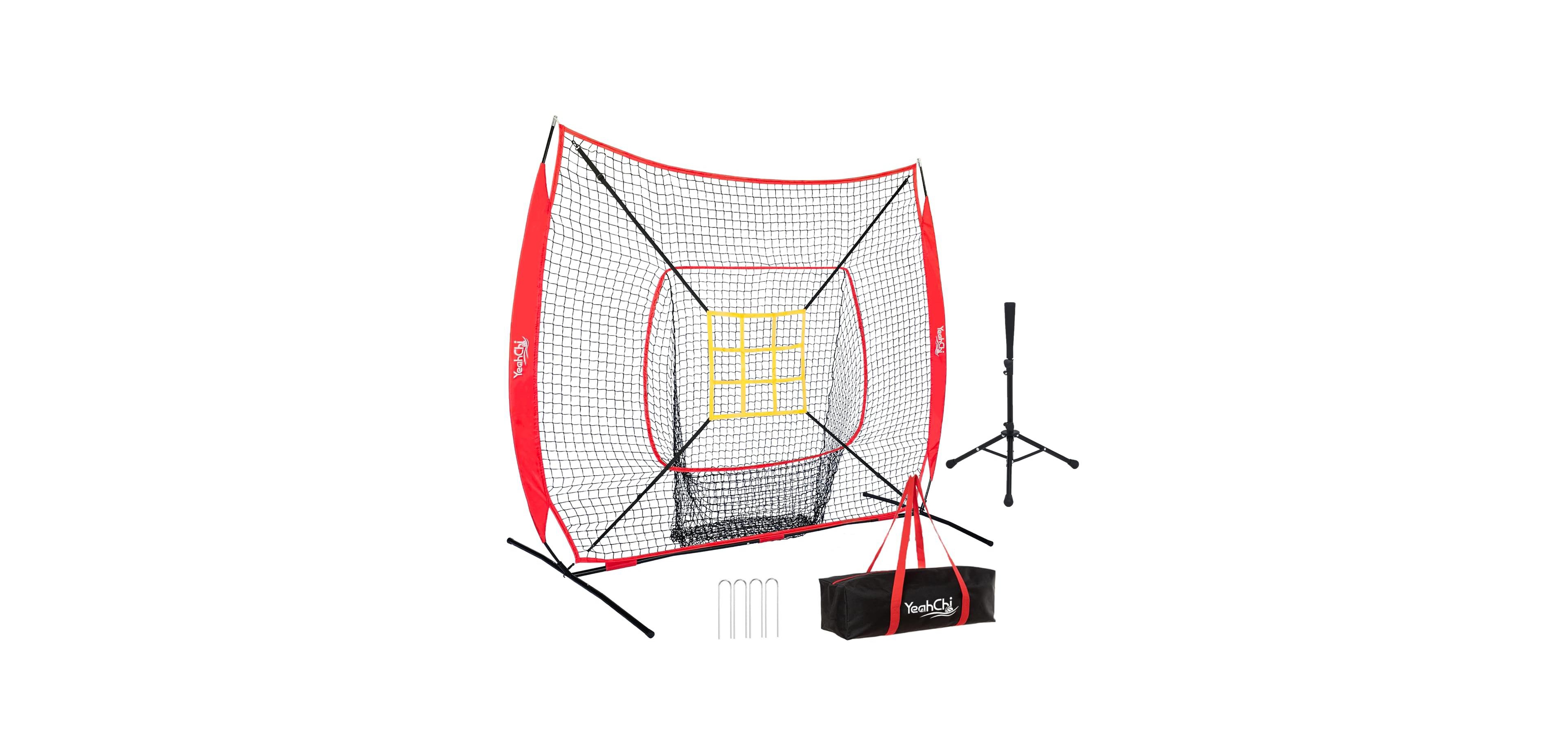 Aoligeijs 7x7 Ft Baseball Field Training Equipment