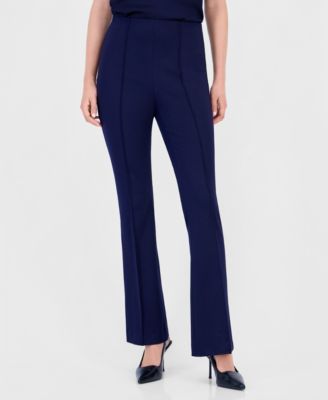Women's Pull-on Flare Mid-Rise Pants