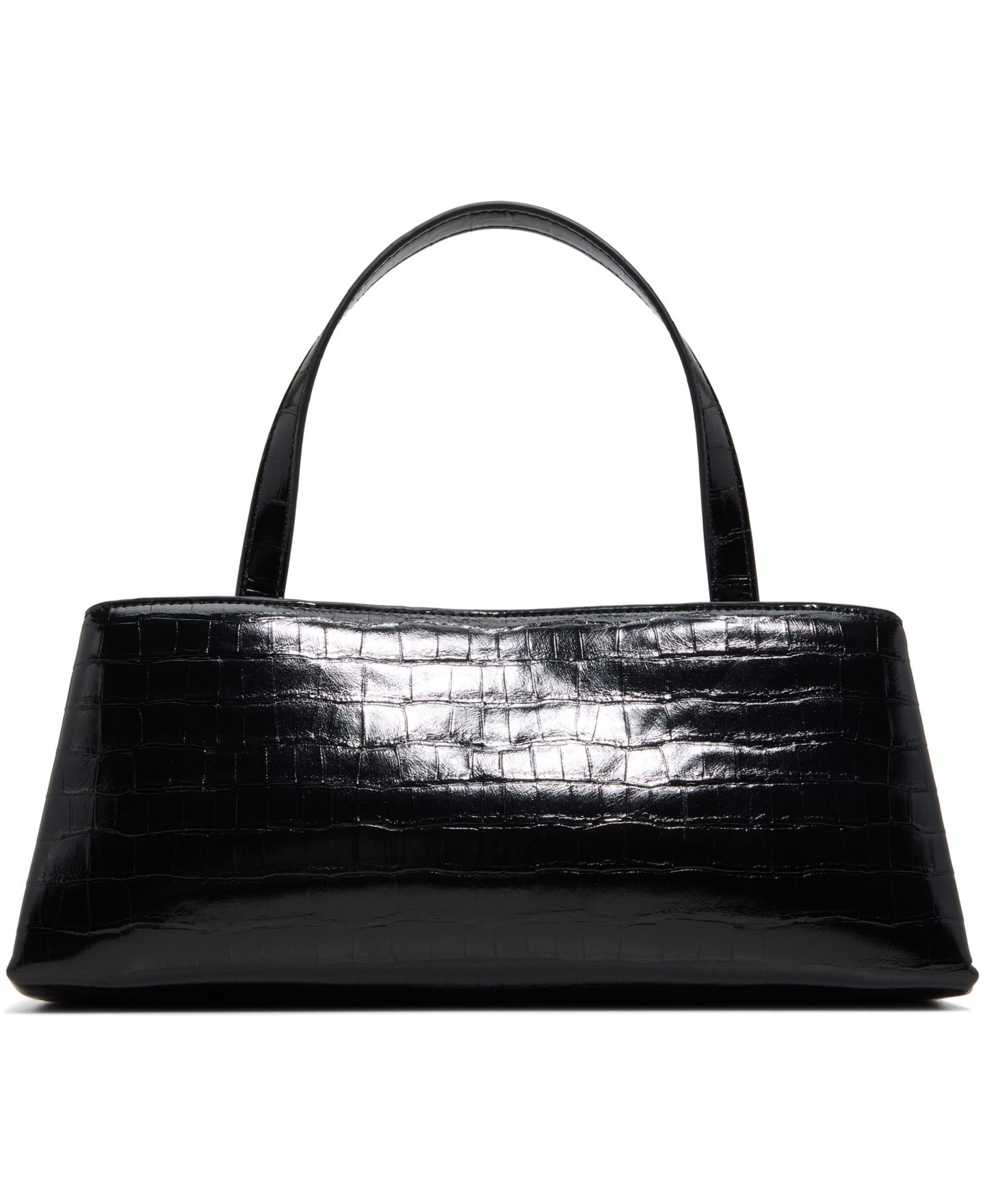 Женская сумка ALDO Arieaax Small Satchel Handbag, цвет: Чёрный — фото 2