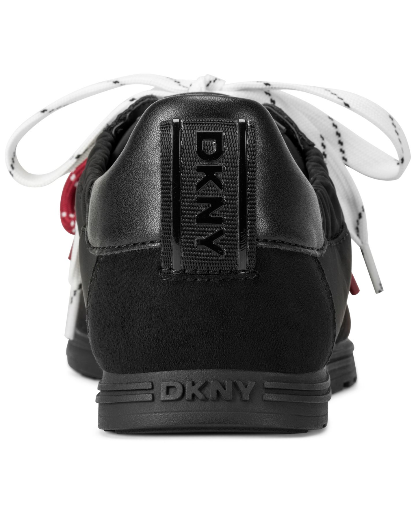 Женские кроссовки DKNY Arianna Lace-Up, цвет: Чёрный — фото 4