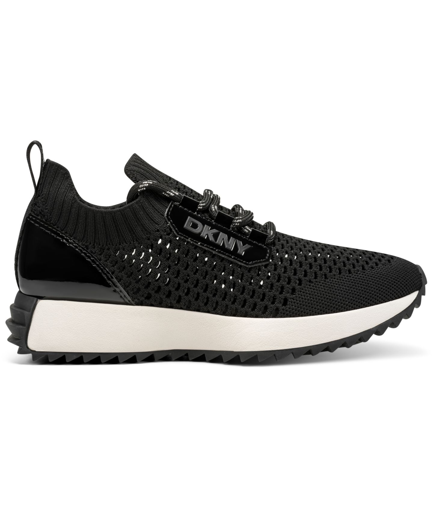Женские кроссовки DKNY Nantes Lace-Up, цвет: Чёрный — фото 2