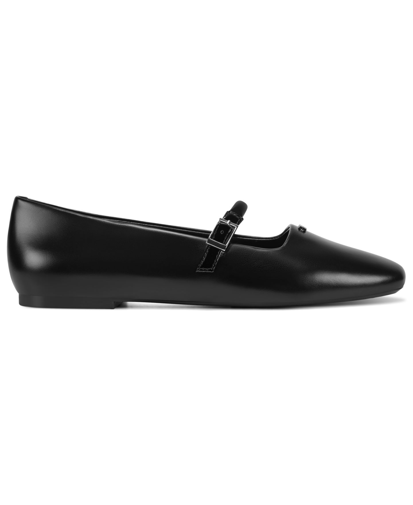 Женские балетки DKNY Danita Mary Jane Ballet Flats, цвет: Чёрный — фото 5