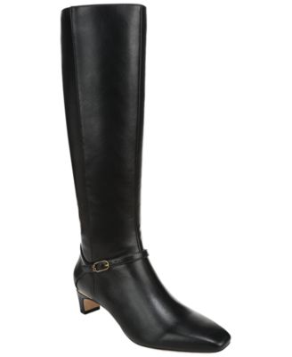 Sam & Libby Sam Libby Womens Phoebe Knee High Dress Boots Regular Wide Calf In Black