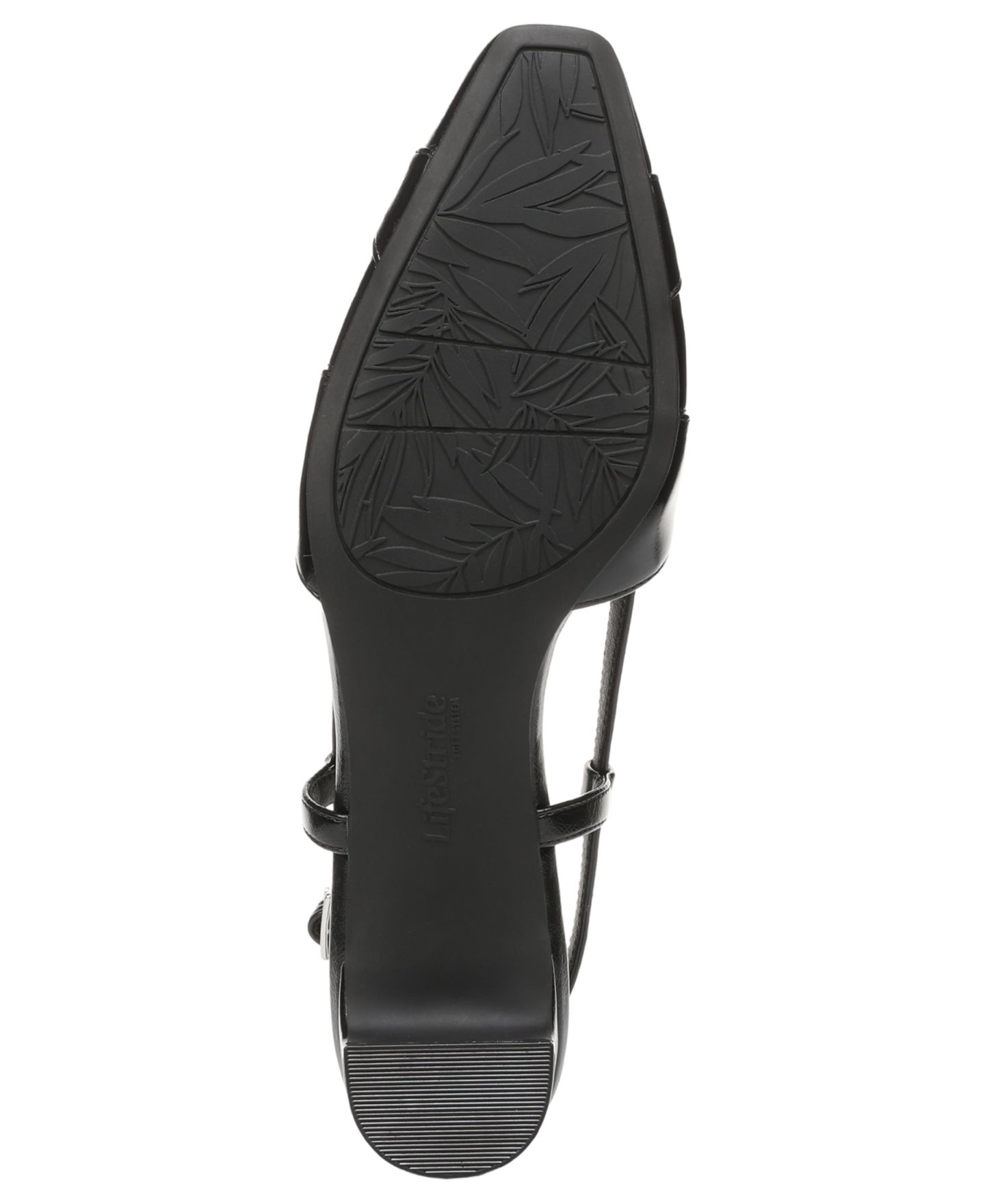 Женские сандалии LifeStride Landon Slingback, цвет: Чёрная искусственная кожа — фото 5