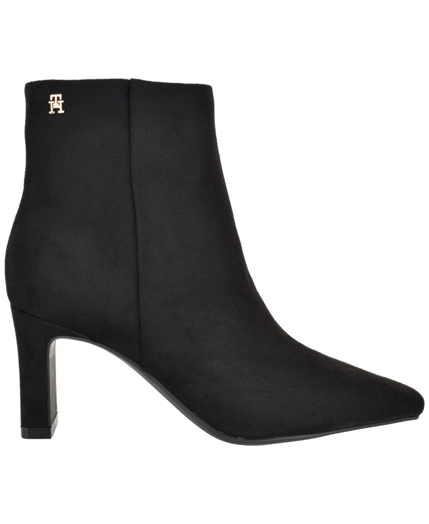 Женские ботинки Tommy Hilfiger Eddey Mid Height Block Heel Dress Booties, цвет: Чёрный — фото 2