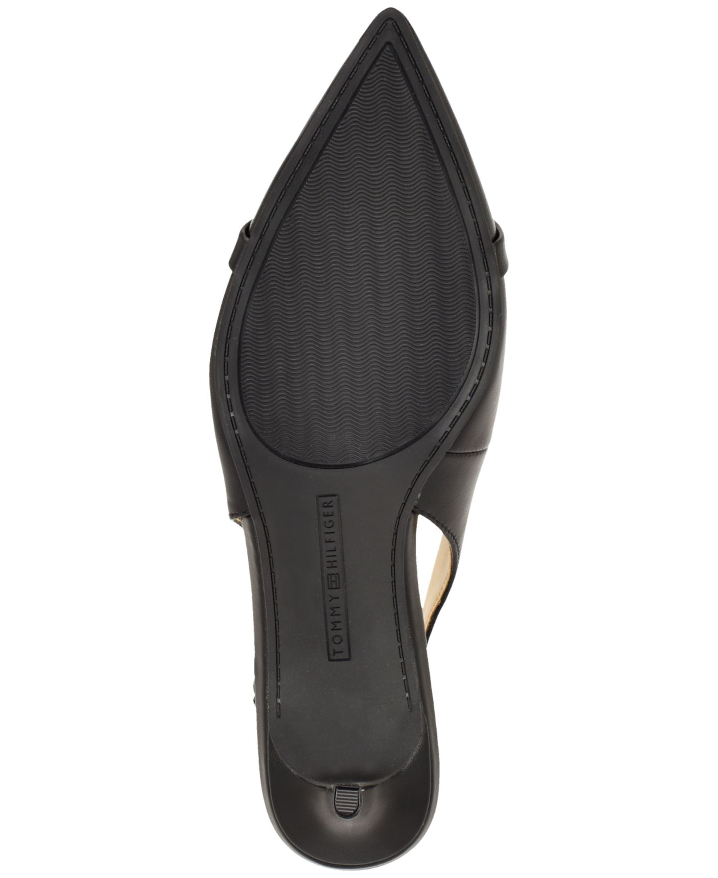 Женские туфли Tommy Hilfiger Totale Kitten Heel Slingback Dress Pumps, цвет: Чёрный — фото 5