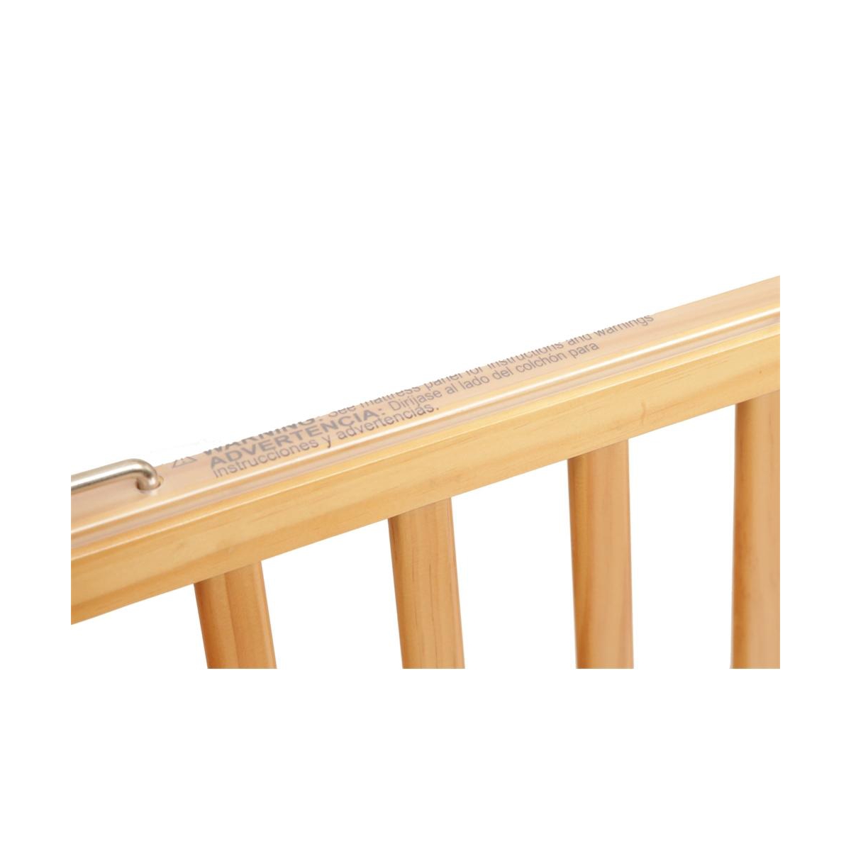 L.a. Baby Mini/Portable Non-folding Wooden Window Crib