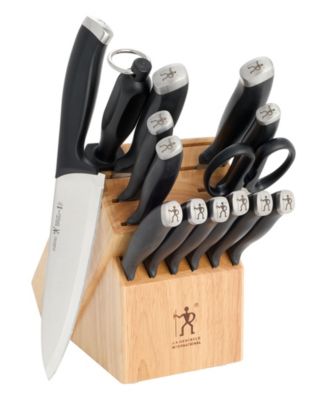 Henckels Silvercap 15-Piece Knife Block Set - Macy's