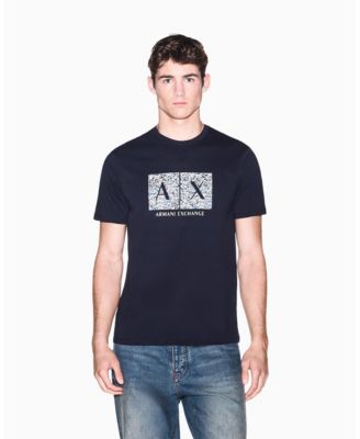 Men's Short Sleeve Boxed All-Over Logo Slim Fit T-Shirt