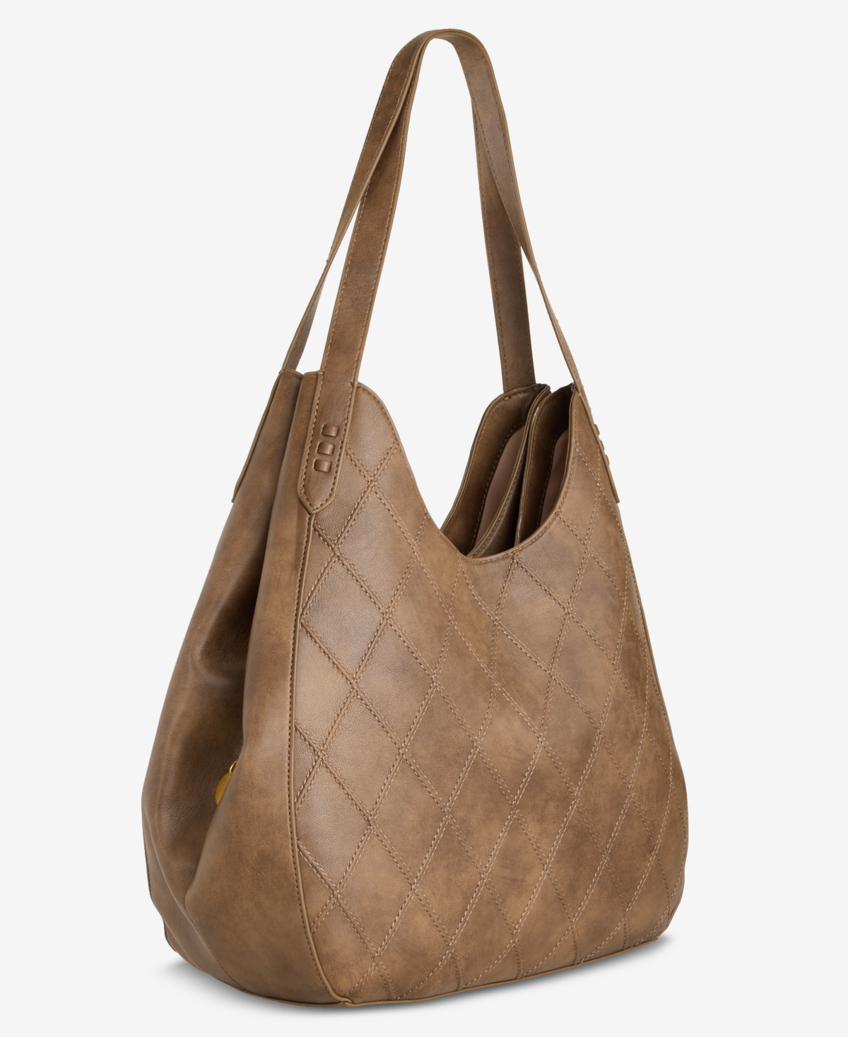 Style & Co Diamond Quilted 4-Poster Bag, Macy's Exclusive
