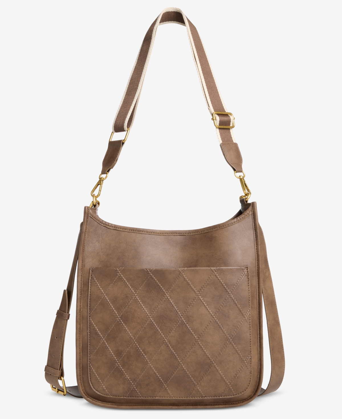 Style & Co Diamond Quilted Dip Crossbody Bag, Macy's Exclusive