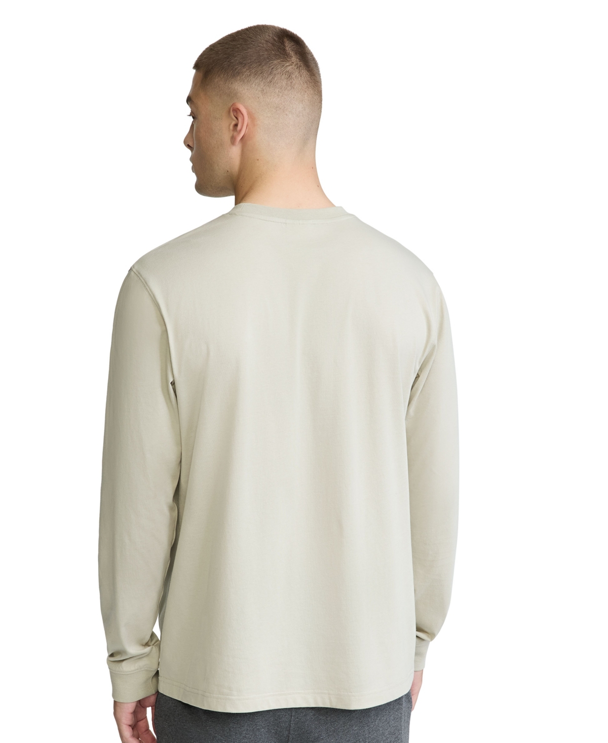 Champion Men's Large "C" Graphic Logo Long-Sleeve T-Shirt