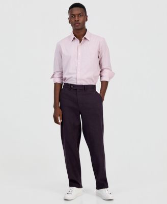 Men's Tech Linen-Blend Pants, Macy's Exclusive