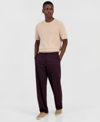 Men's Modern Fit Tapered Dress Pants