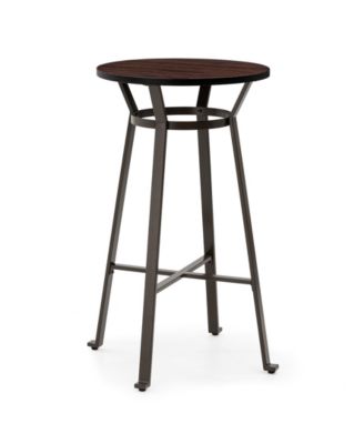 41.25" Steel Round Bar Table