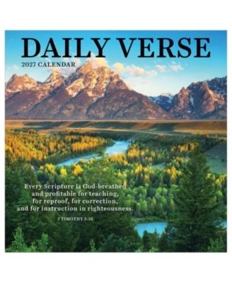 2027 Daily Verse Wall Calendar