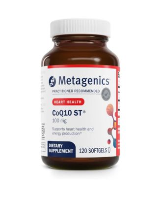 Metagenics CoQ10 St 100 Ubiquinone with Vitamin E for Heart, Energy and Antioxidant Support Non Gmo, Gluten Free, Soy Free 120 Softgels