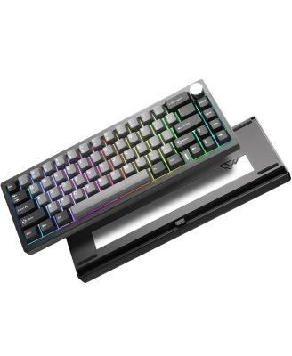 AL68 60% Knob Tri-Mode Hot Swap Keyboard Cocoa Cream V2 Linear