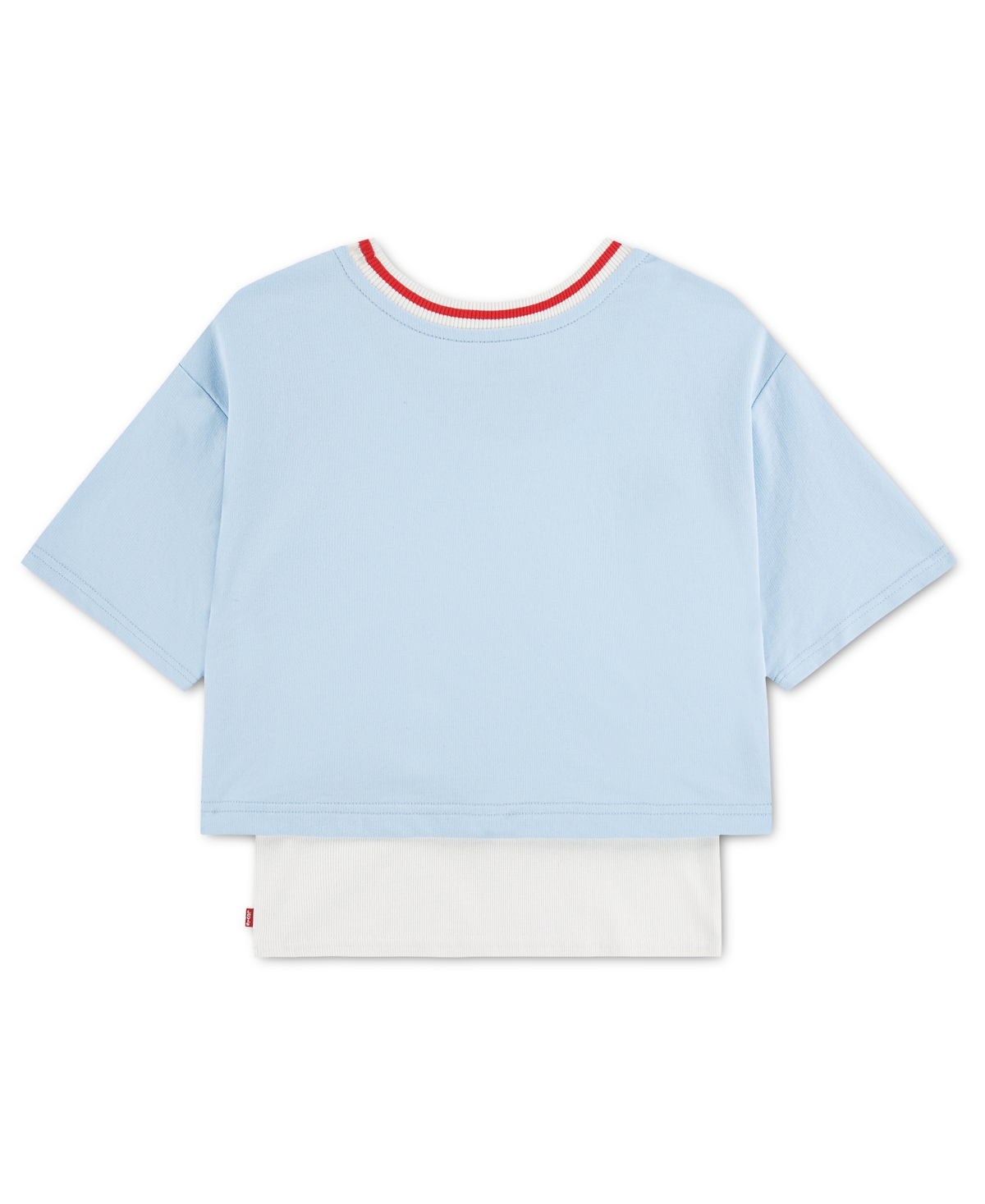 Levi's Girls' 7-16 Layered Short-Sleeve T-Shirt