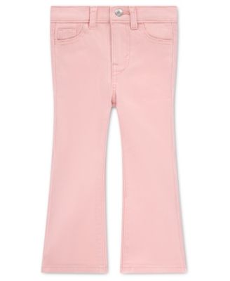 Girls' 4-6X Mid-Rise Solid Jeans