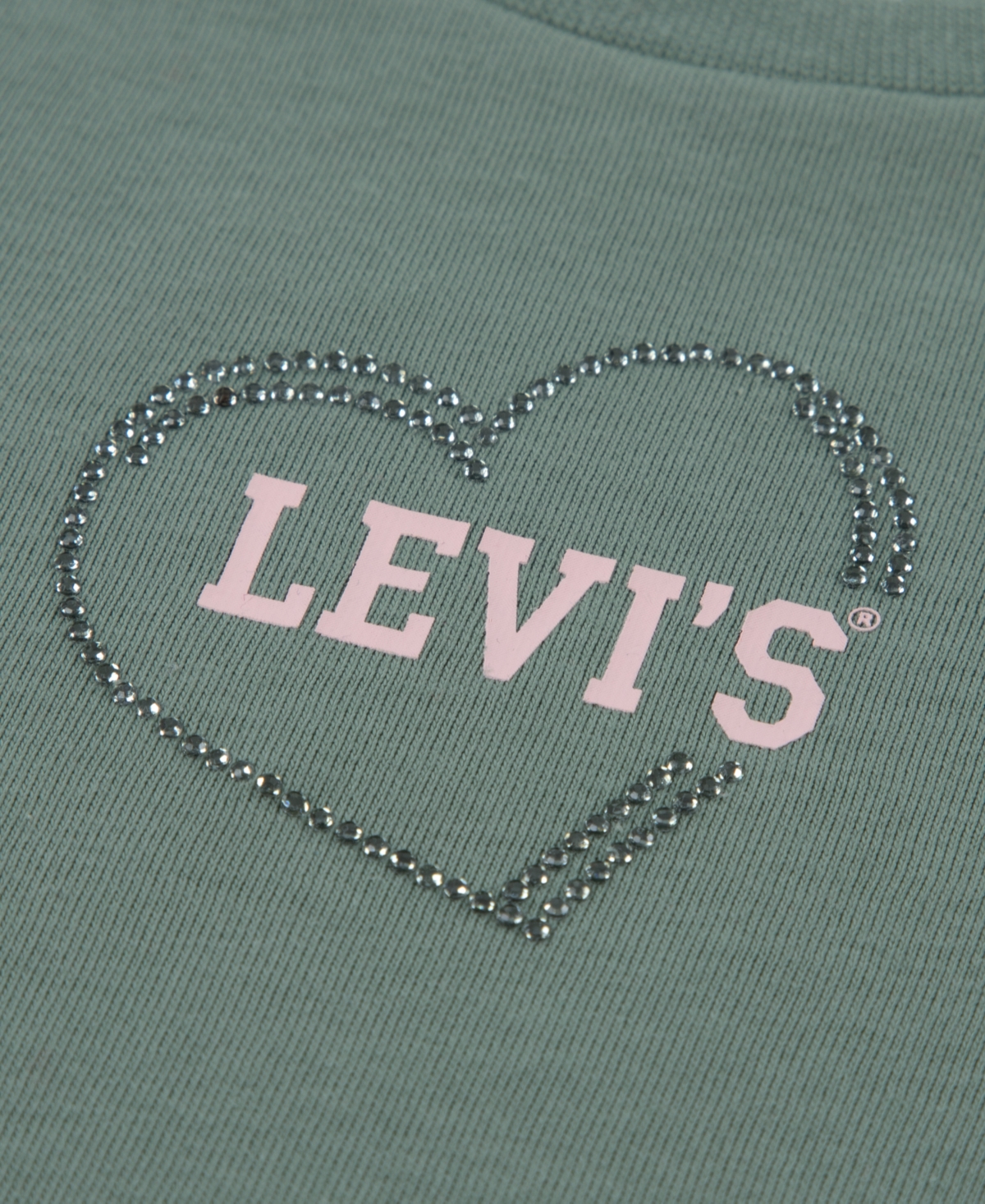 Levi's Girls' 7-16 Twofer Long-Sleeve Knit T-Shirt